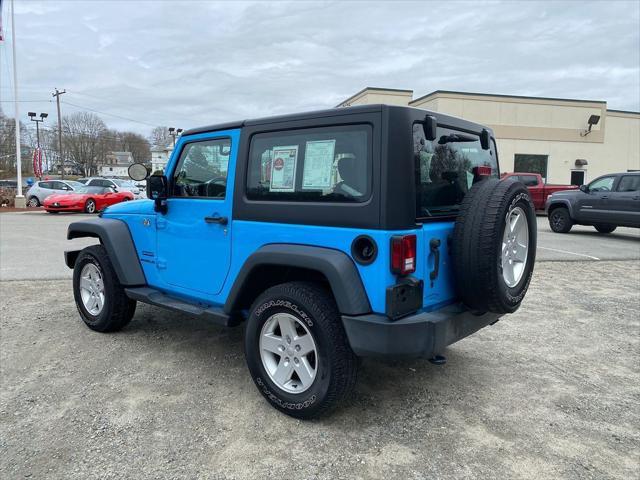 used 2017 Jeep Wrangler car, priced at $23,320