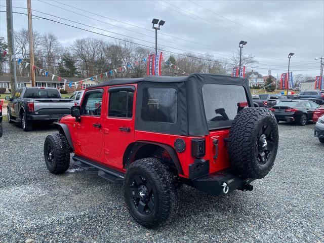 used 2015 Jeep Wrangler Unlimited car, priced at $25,988