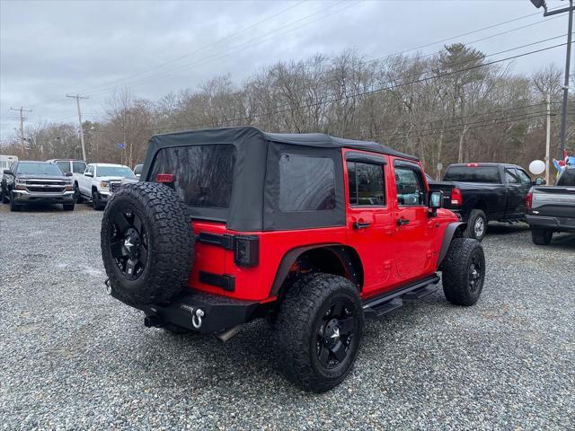 used 2015 Jeep Wrangler Unlimited car, priced at $25,988