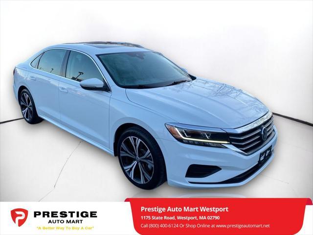 used 2021 Volkswagen Passat car, priced at $20,897