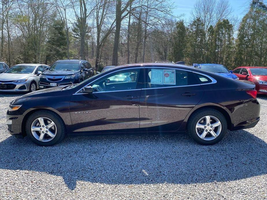 used 2021 Chevrolet Malibu car, priced at $17,655