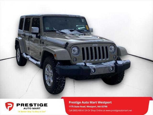 used 2017 Jeep Wrangler Unlimited car, priced at $25,988