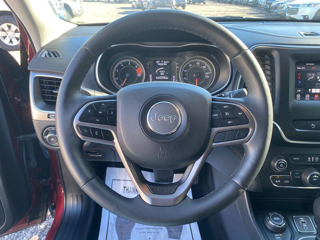 used 2019 Jeep Cherokee car, priced at $21,485