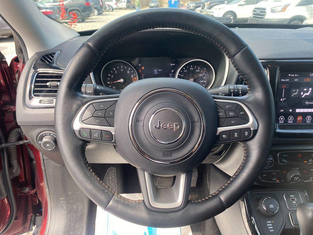 used 2021 Jeep Compass car, priced at $22,599