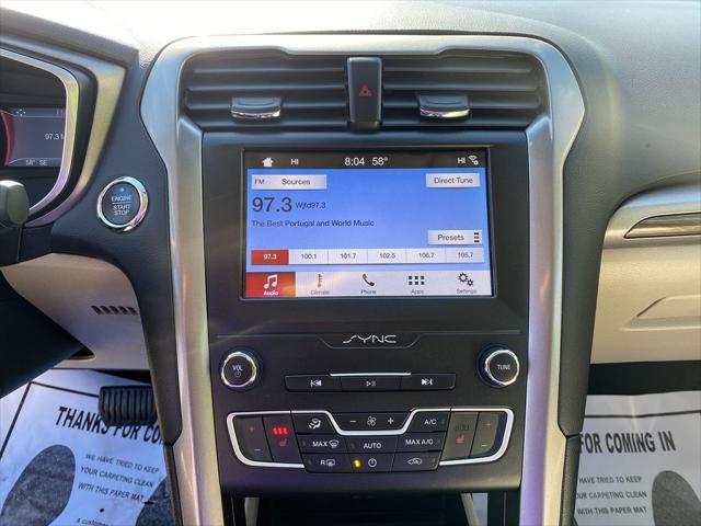 used 2019 Ford Fusion car, priced at $16,988