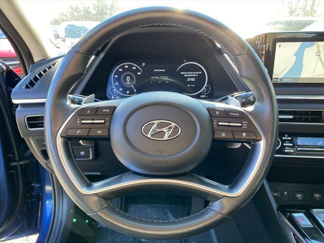 used 2021 Hyundai Sonata car, priced at $19,455