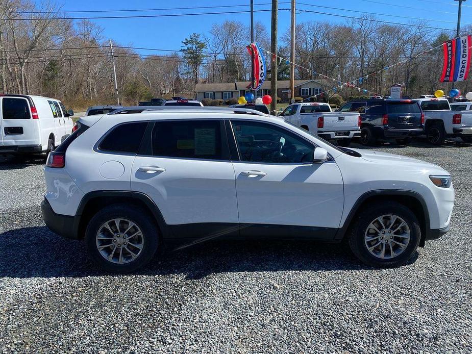 used 2021 Jeep Cherokee car, priced at $20,371