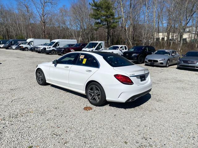 used 2021 Mercedes-Benz C-Class car, priced at $23,617