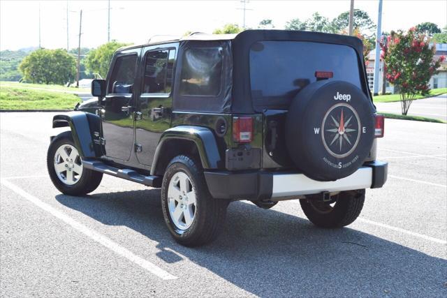 used 2011 Jeep Wrangler Unlimited car, priced at $15,490