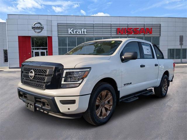 new 2024 Nissan Titan car, priced at $50,035