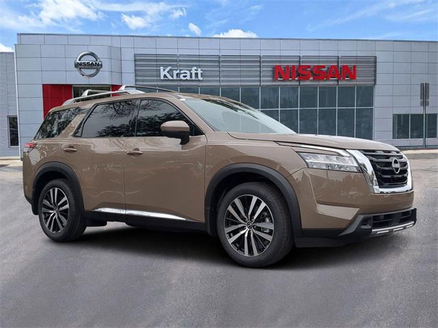 new 2024 Nissan Pathfinder car, priced at $52,075