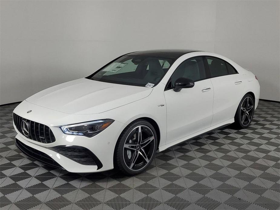 new 2025 Mercedes-Benz AMG CLA 35 car, priced at $61,845