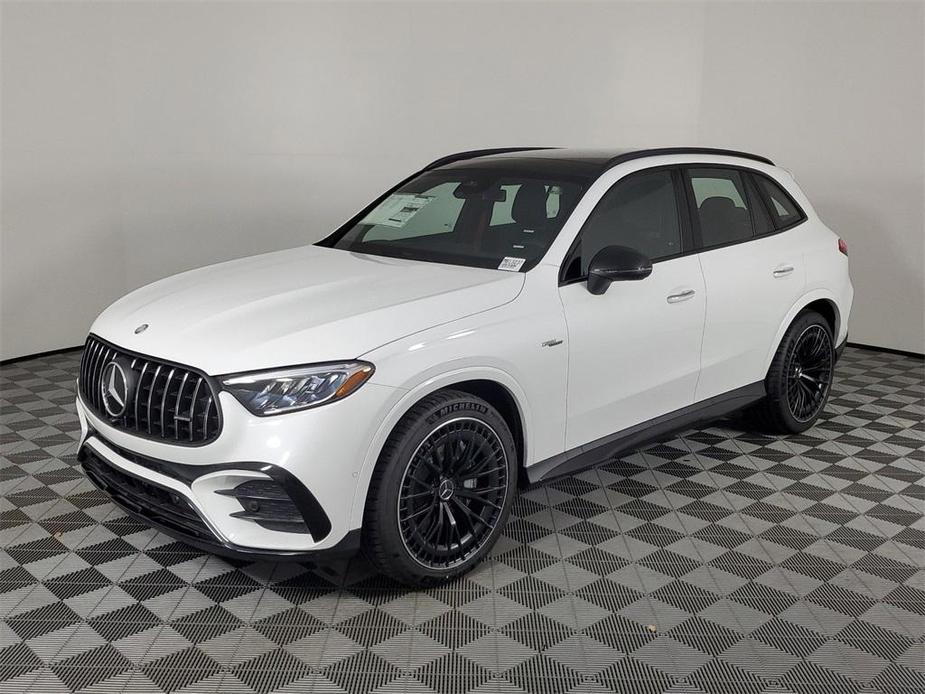 new 2025 Mercedes-Benz AMG GLC 43 car, priced at $77,340