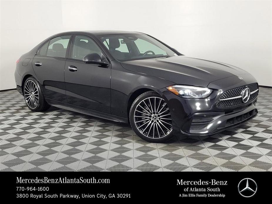 used 2024 Mercedes-Benz C-Class car, priced at $45,500
