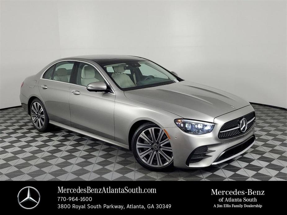 used 2021 Mercedes-Benz E-Class car, priced at $36,500