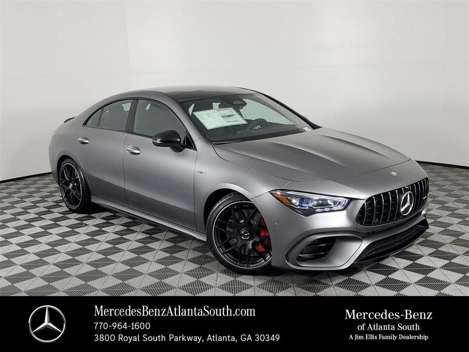 new 2025 Mercedes-Benz AMG CLA 45 car, priced at $78,595