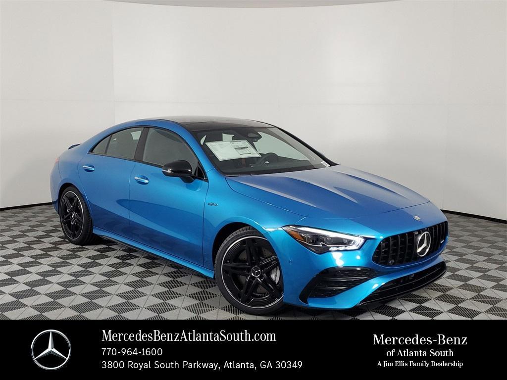 new 2025 Mercedes-Benz AMG CLA 35 car, priced at $63,595