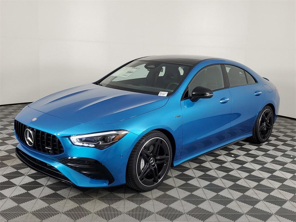 new 2025 Mercedes-Benz AMG CLA 35 car, priced at $63,595