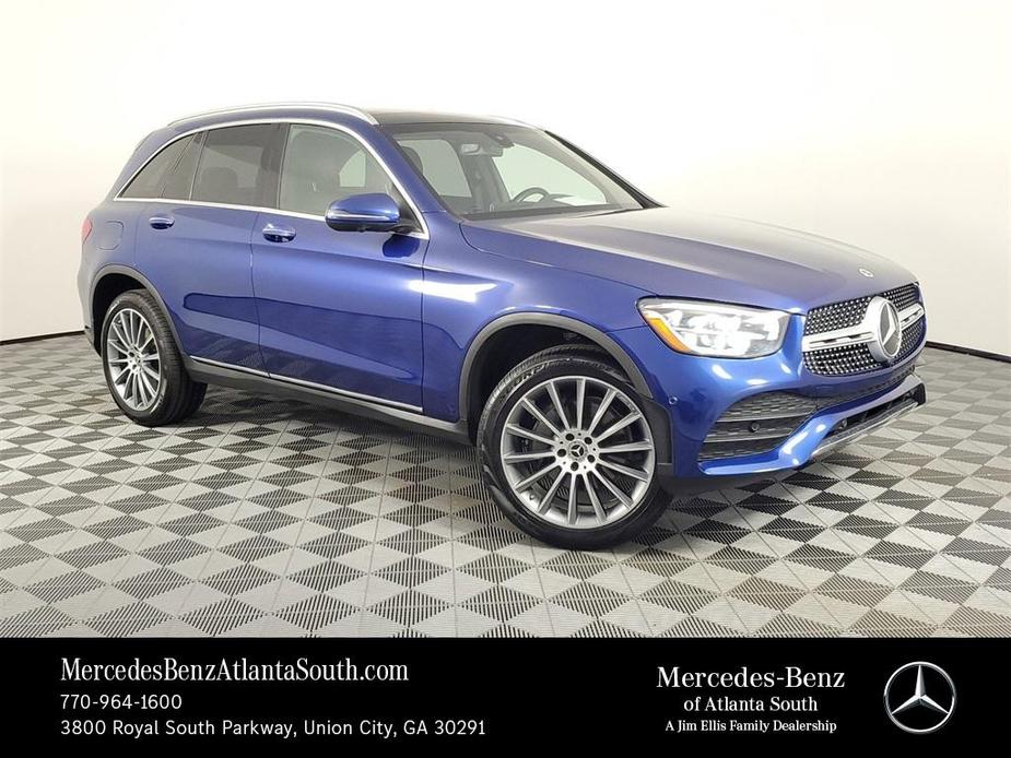 used 2021 Mercedes-Benz GLC 300 car, priced at $35,700