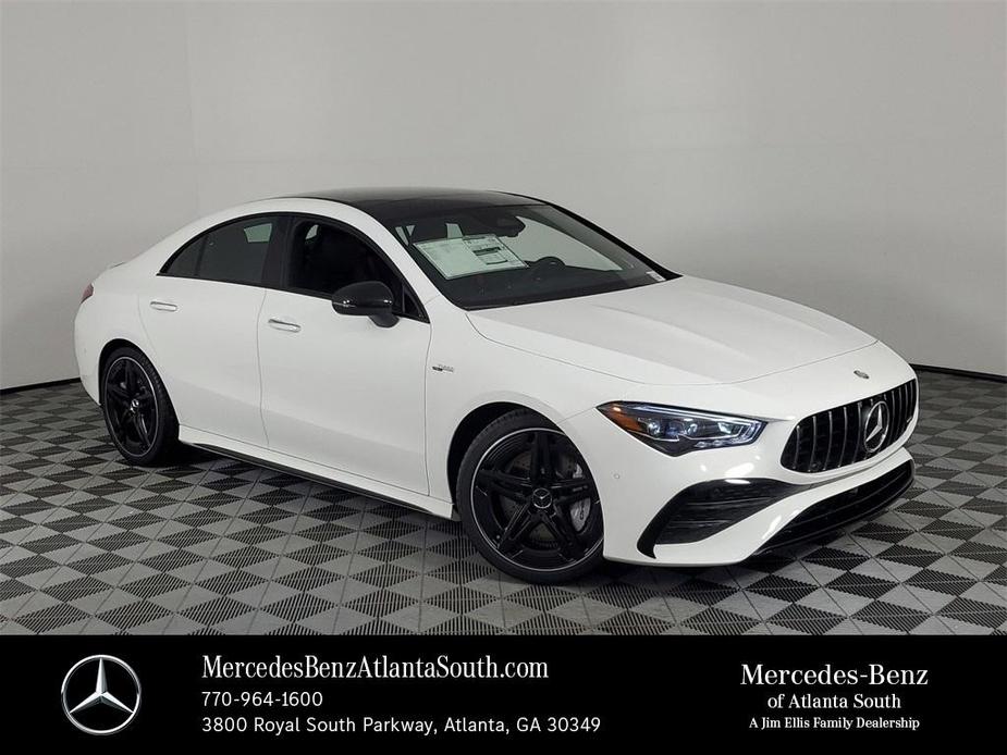 new 2025 Mercedes-Benz AMG CLA 35 car, priced at $61,285