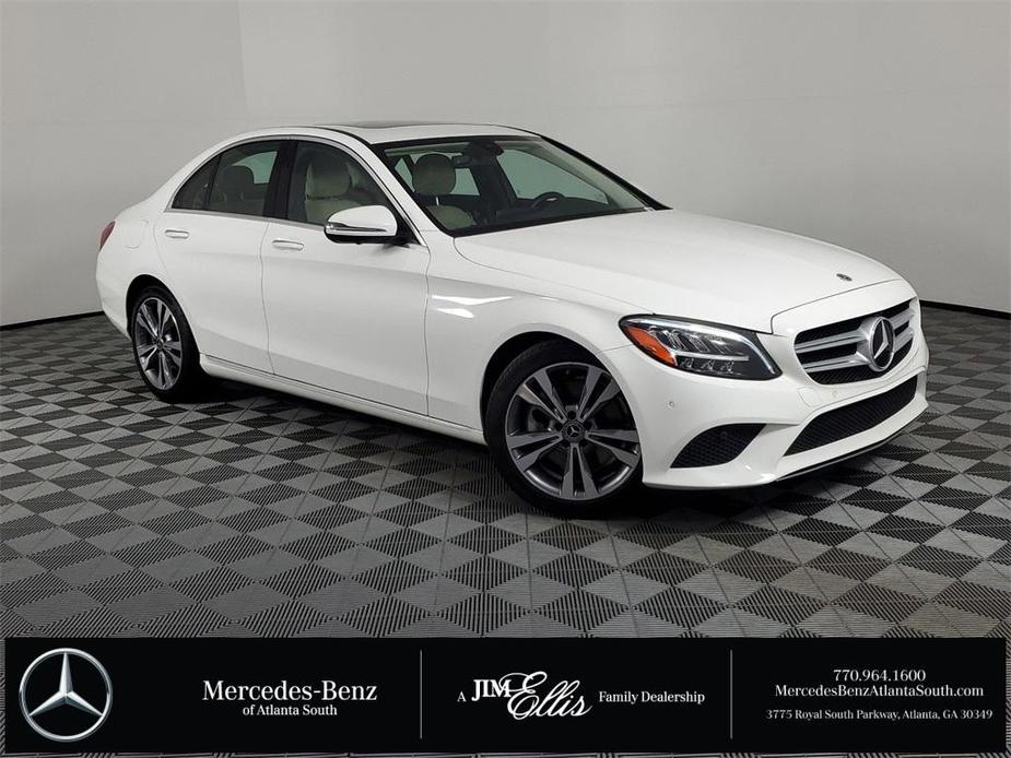 used 2021 Mercedes-Benz C-Class car, priced at $32,490