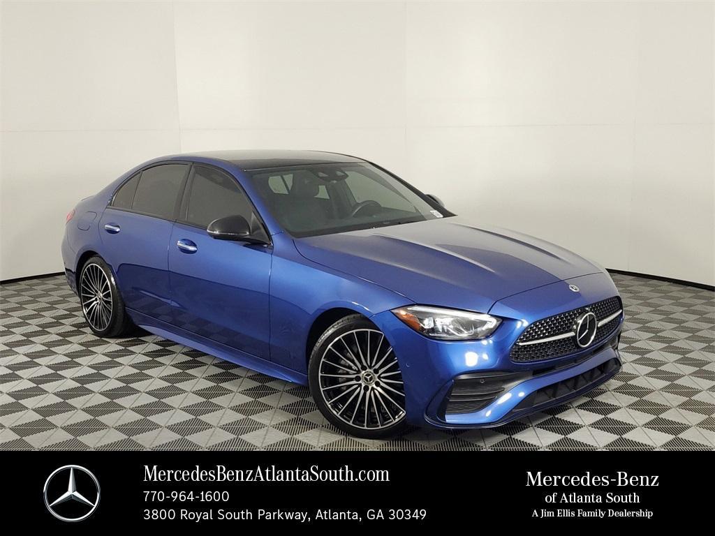 used 2023 Mercedes-Benz C-Class car, priced at $38,459