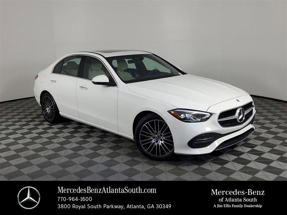 used 2024 Mercedes-Benz C-Class car, priced at $44,990