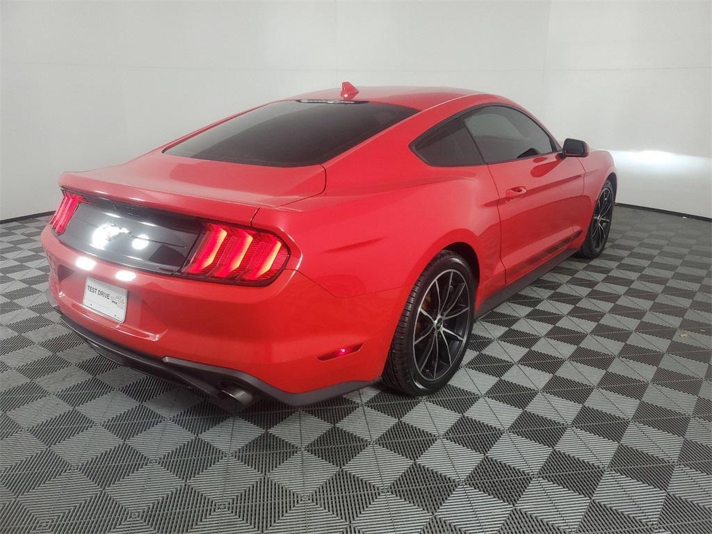 used 2021 Ford Mustang car, priced at $22,500