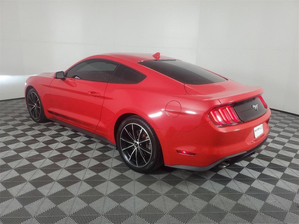 used 2021 Ford Mustang car, priced at $22,500