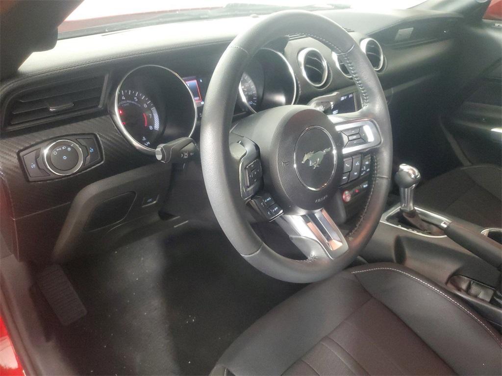 used 2021 Ford Mustang car, priced at $22,500