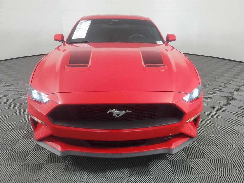 used 2021 Ford Mustang car, priced at $22,500