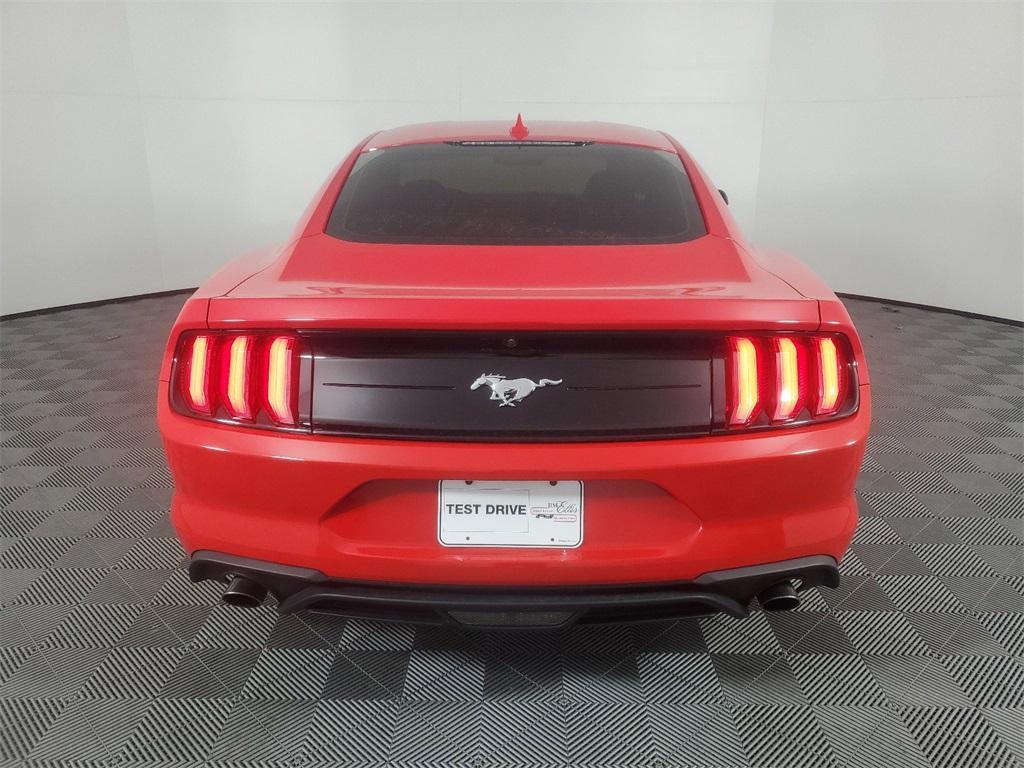 used 2021 Ford Mustang car, priced at $22,500