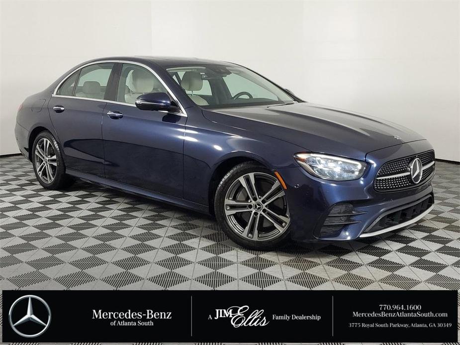 used 2021 Mercedes-Benz E-Class car, priced at $36,952