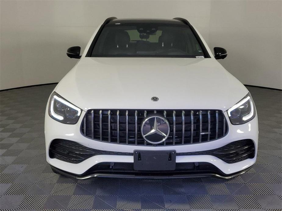 used 2021 Mercedes-Benz AMG GLC 43 car, priced at $46,900