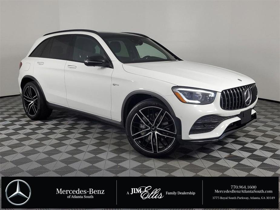 used 2021 Mercedes-Benz AMG GLC 43 car, priced at $47,990