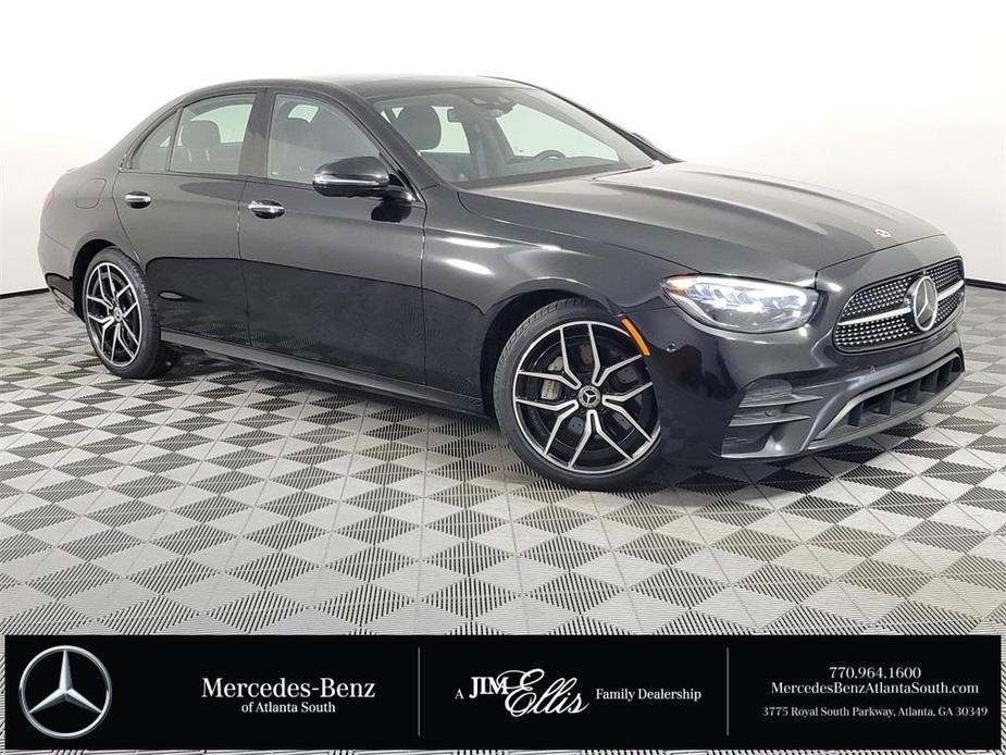 used 2022 Mercedes-Benz E-Class car, priced at $45,500