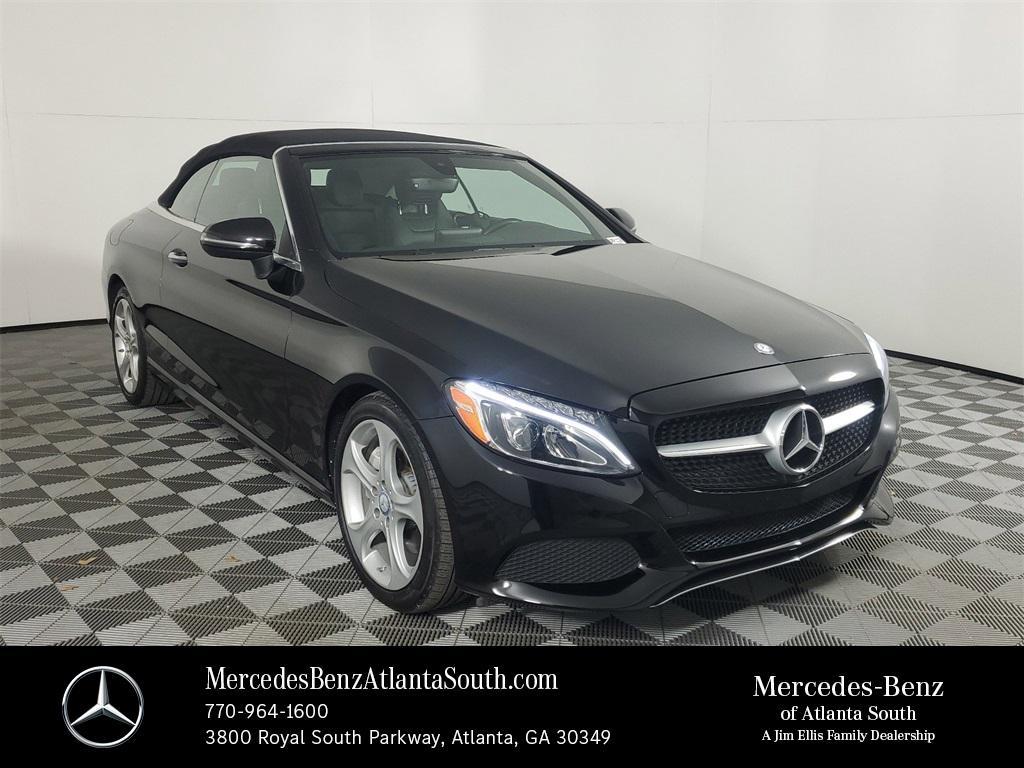 used 2017 Mercedes-Benz C-Class car, priced at $25,500