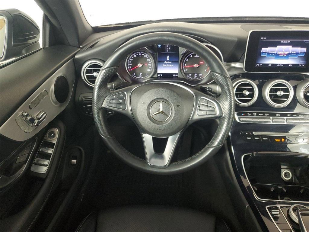 used 2017 Mercedes-Benz C-Class car, priced at $25,500