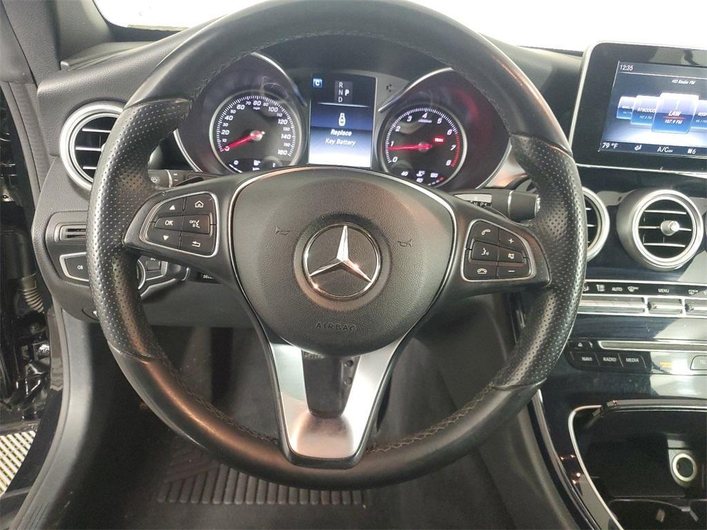 used 2017 Mercedes-Benz C-Class car, priced at $25,500