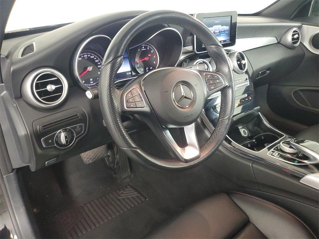 used 2017 Mercedes-Benz C-Class car, priced at $25,500