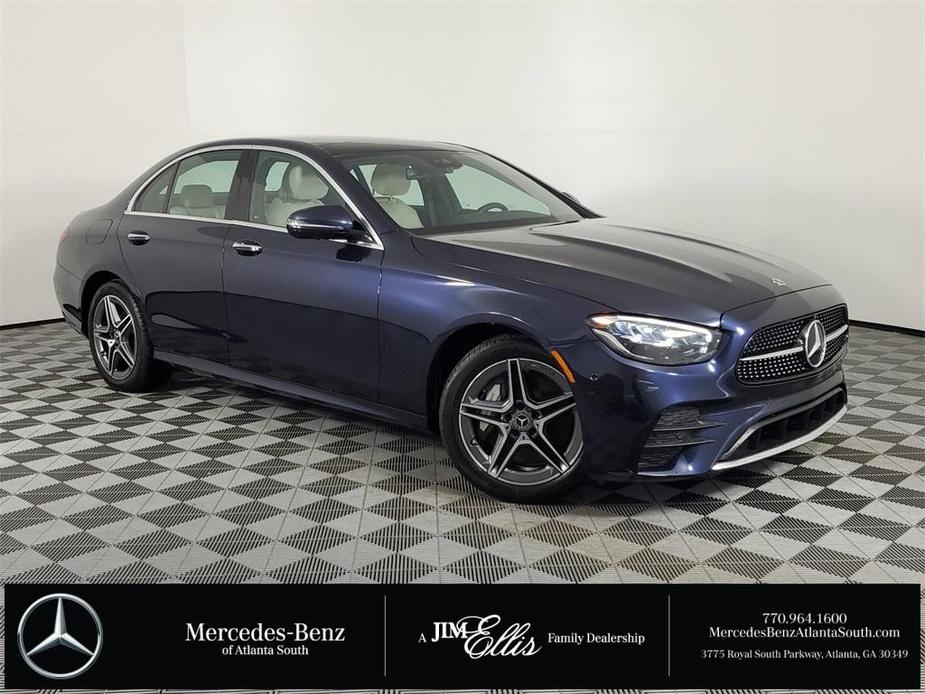 used 2023 Mercedes-Benz E-Class car, priced at $55,500