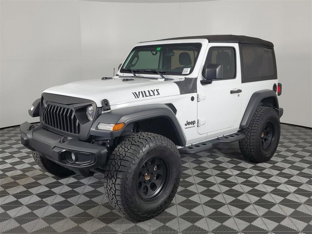 used 2020 Jeep Wrangler car, priced at $22,500