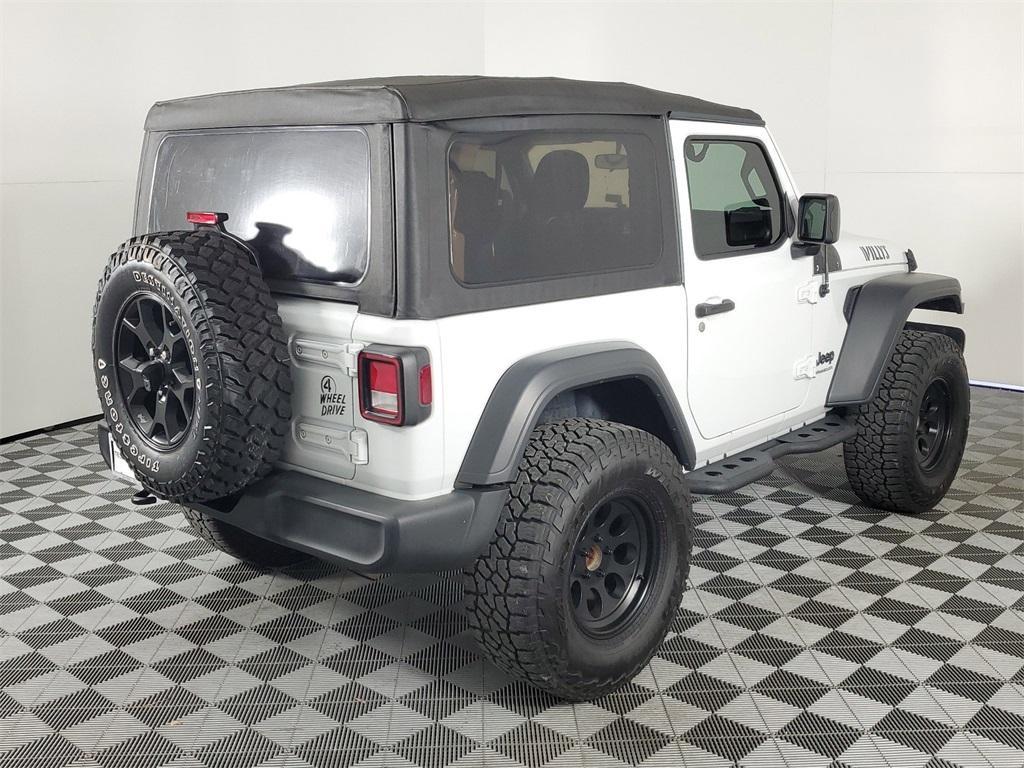 used 2020 Jeep Wrangler car, priced at $22,500