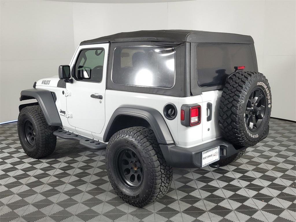 used 2020 Jeep Wrangler car, priced at $22,500