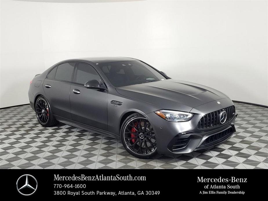 used 2024 Mercedes-Benz AMG C 63 car, priced at $88,990