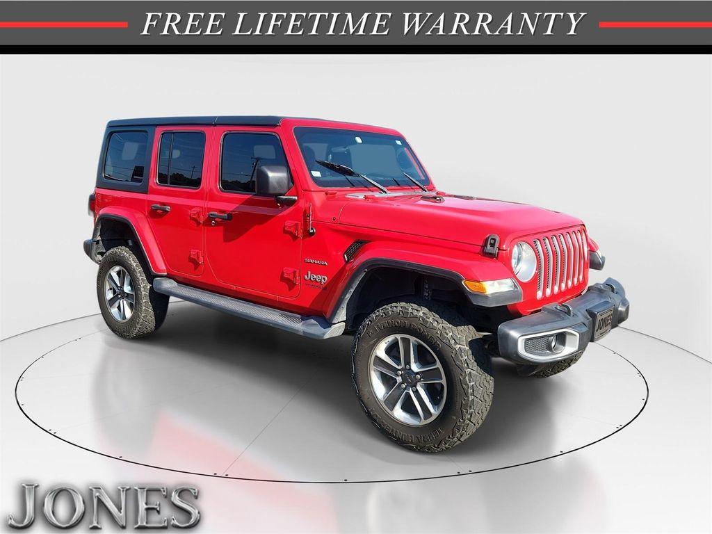 used 2020 Jeep Wrangler Unlimited car, priced at $30,347