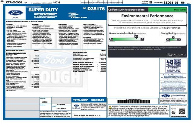 new 2025 Ford F-250 car, priced at $87,508
