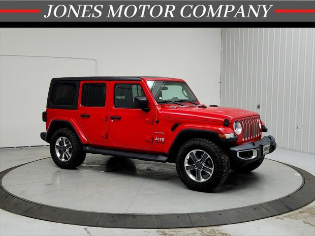 used 2020 Jeep Wrangler Unlimited car, priced at $27,442