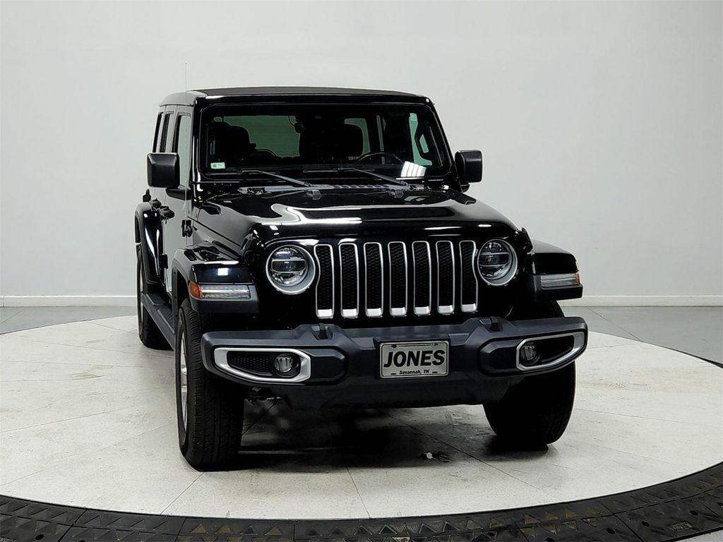 used 2021 Jeep Wrangler Unlimited car, priced at $35,546