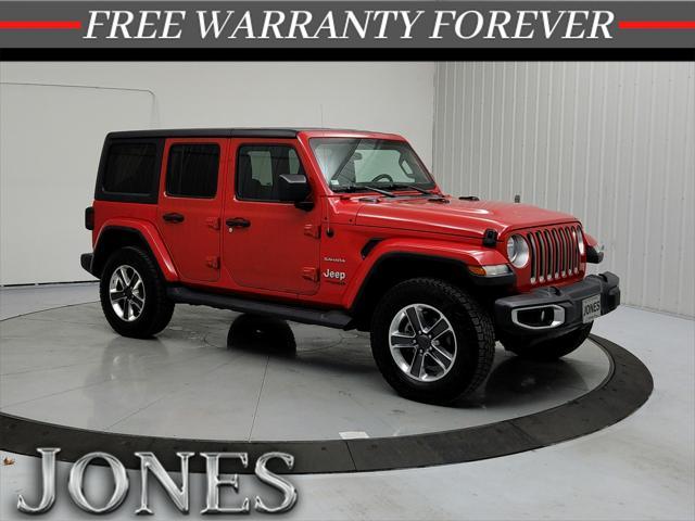 used 2020 Jeep Wrangler Unlimited car, priced at $29,456